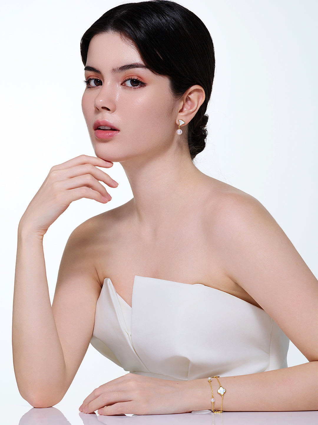 Anting Mutiara Air Tawar Elegan WE00569 | IBU MUTIARA