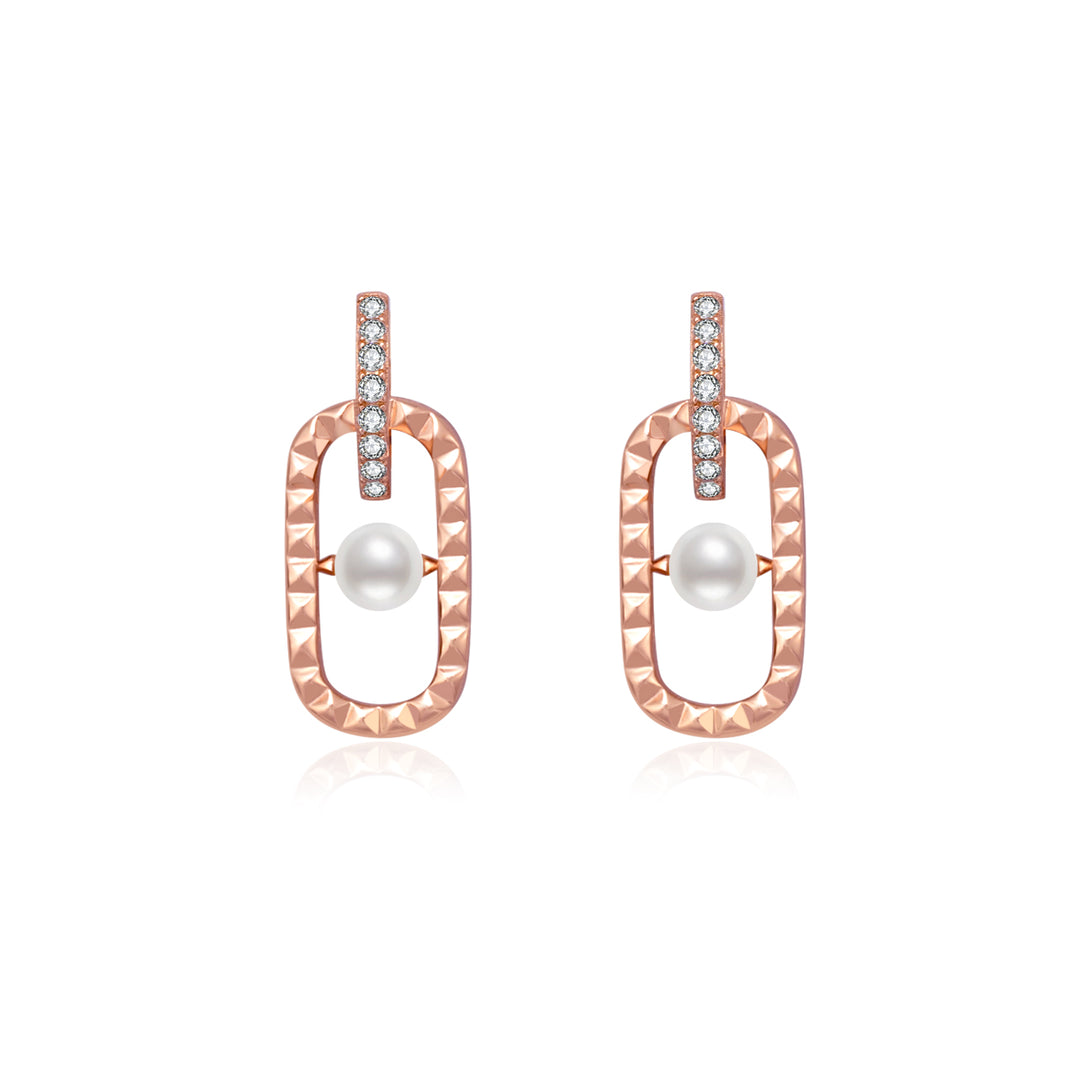 Top Grading Freshwater Pearl Earrings WE00571 | Link - PEARLY LUSTRE