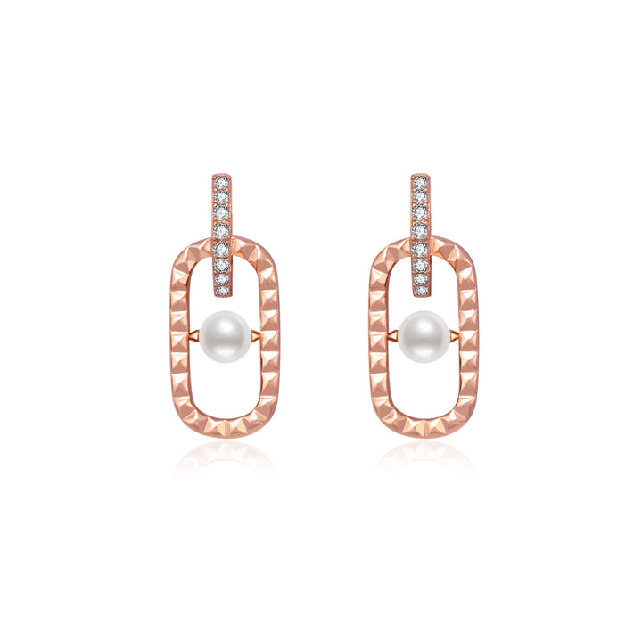 Top Grading Freshwater Pearl Earrings WE00571 | Link - PEARLY LUSTRE