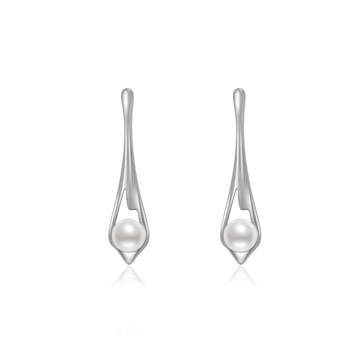 Freshwater Pearl Earrings WE00572| FLUID - PEARLY LUSTRE