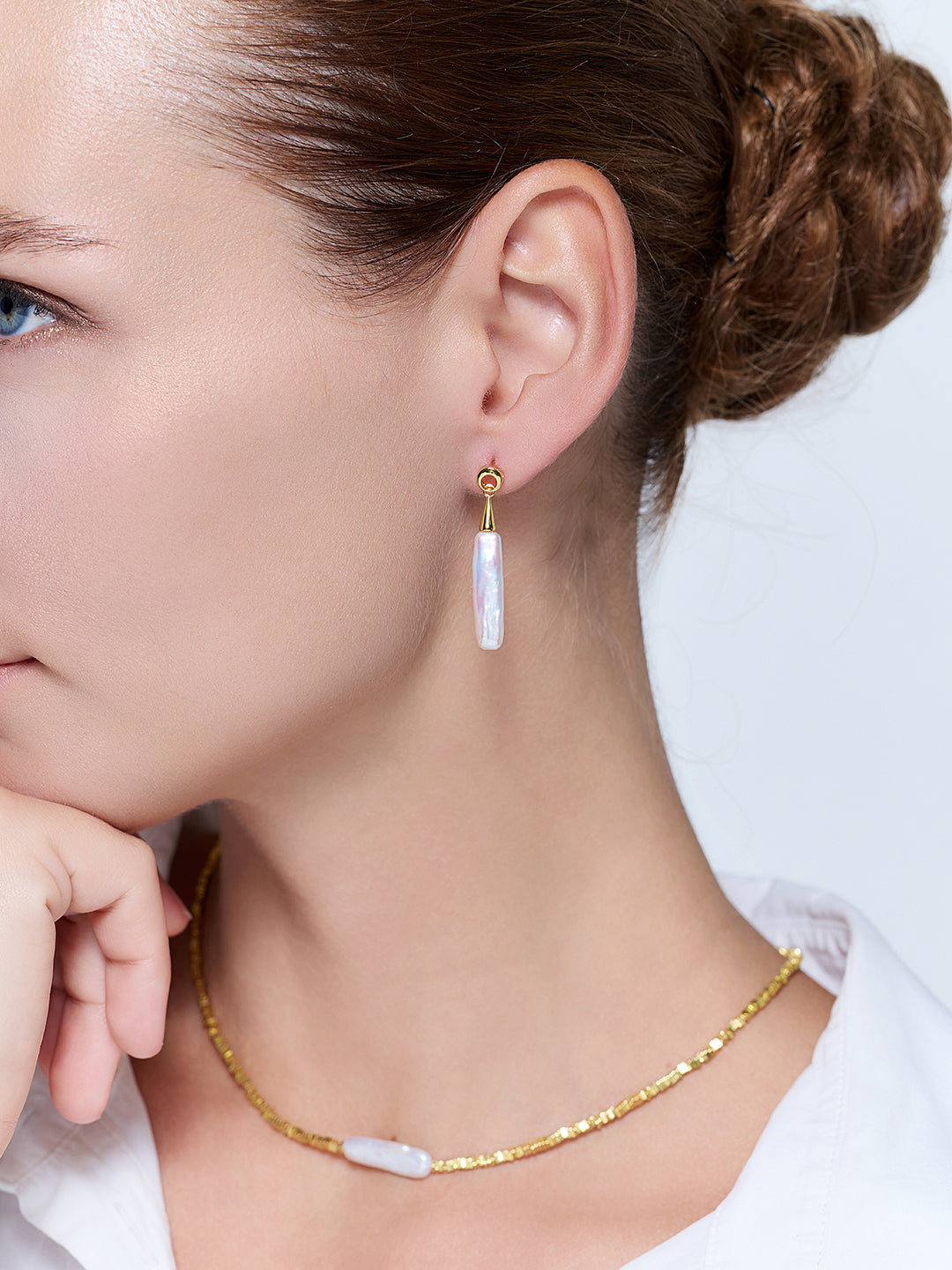 Anting-anting Mutiara Air Tawar Baroque WE00579 | RHYTHM