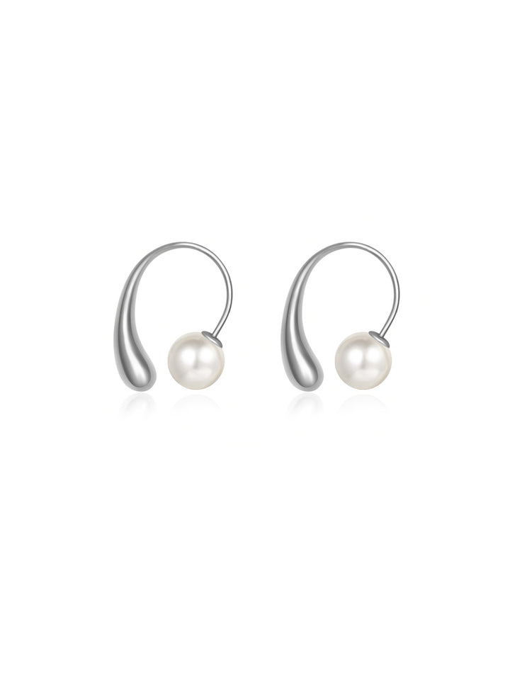 Freshwater Pearl Earrings WE00586 | FLUID