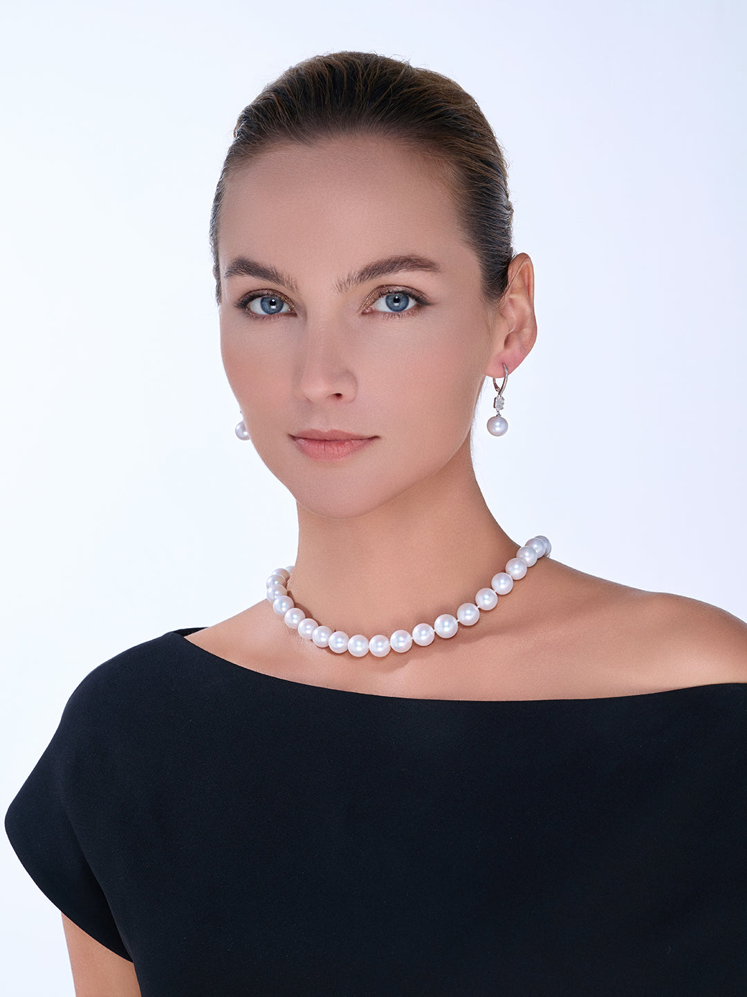 Collana con perla Edison in oro 18k KN00043