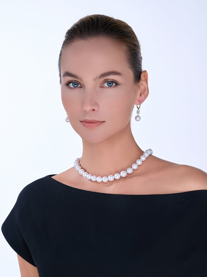 Collana con perla Edison in oro 18k KN00043