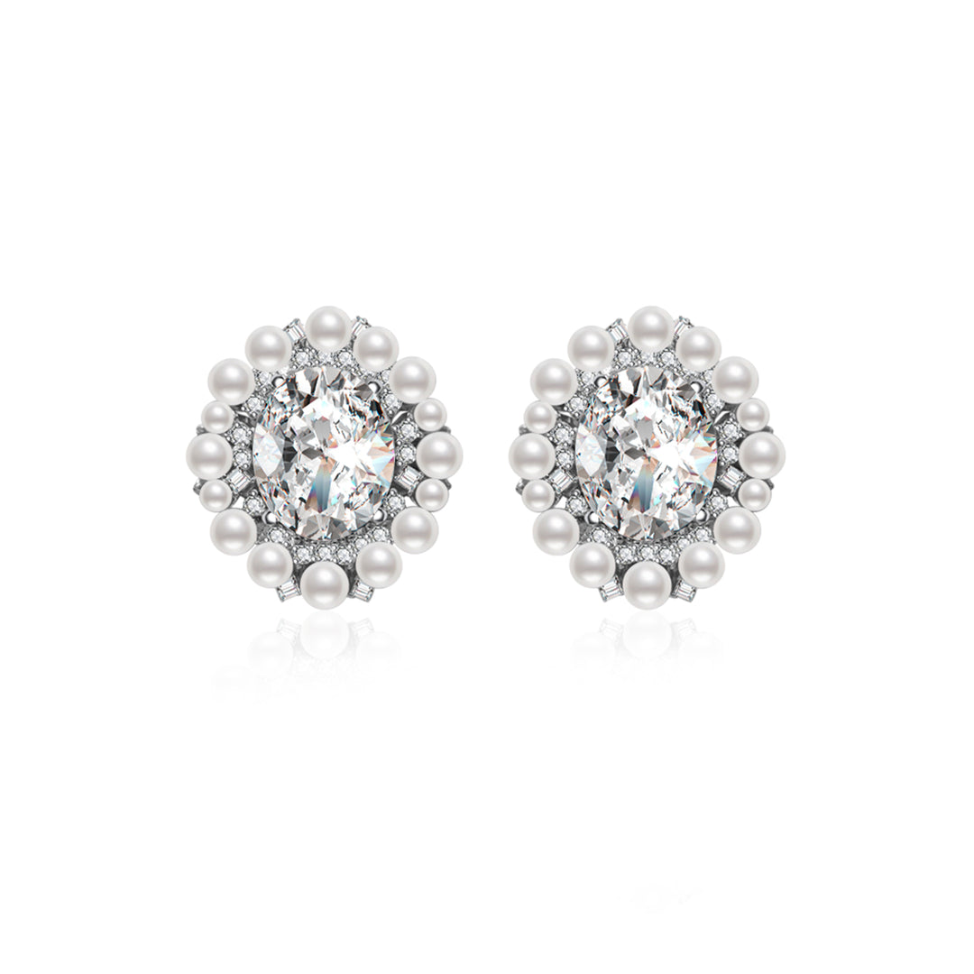 最高級淡水パールイヤリング WE00590 | セレステ