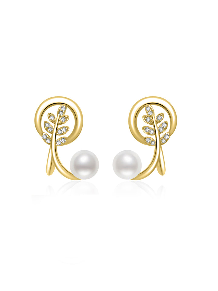 Clip-On Freshwater Pearl Earrings WE00603