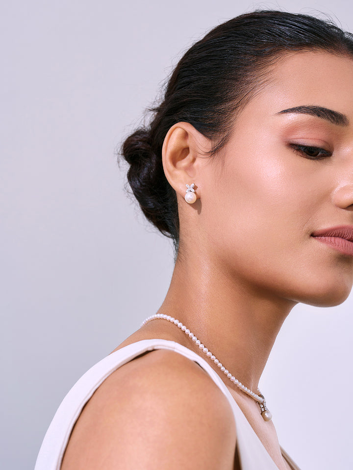 Top Grade Freshwater Pearl Earrings WE00619 | EVERLEAF