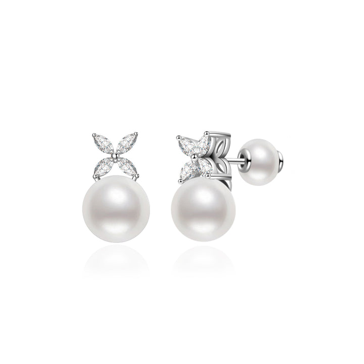 Top Grade Freshwater Pearl Earrings WE00619 | EVERLEAF