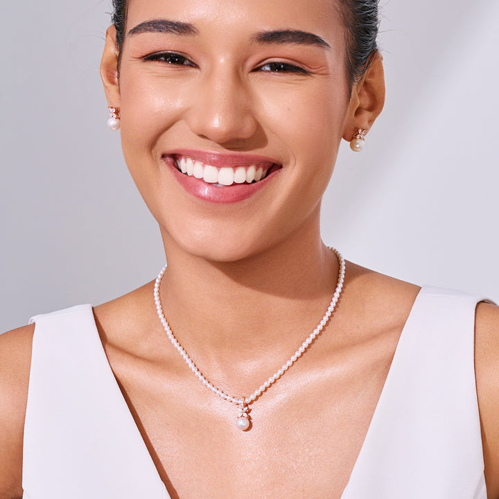 Top Grade Freshwater Pearl Earrings WE00621 | EVERLEAF