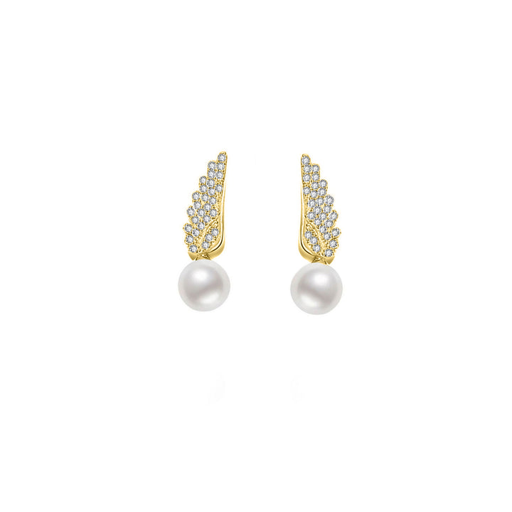 New Yorker Freshwater Pearl Earrings WE00629 - PEARLY LUSTRE
