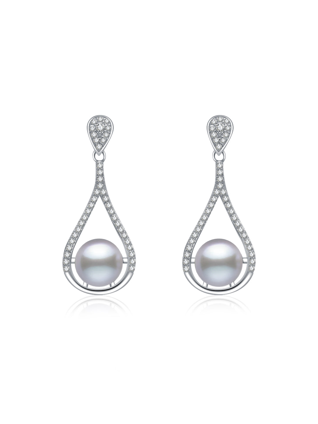 우아한 담수진주 귀걸이 WE00639