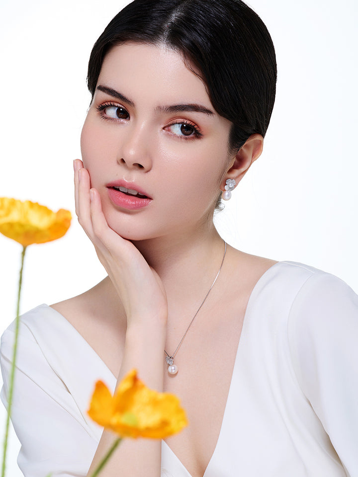 頂級淡水珍珠耳環 WE00643 | GARDENS