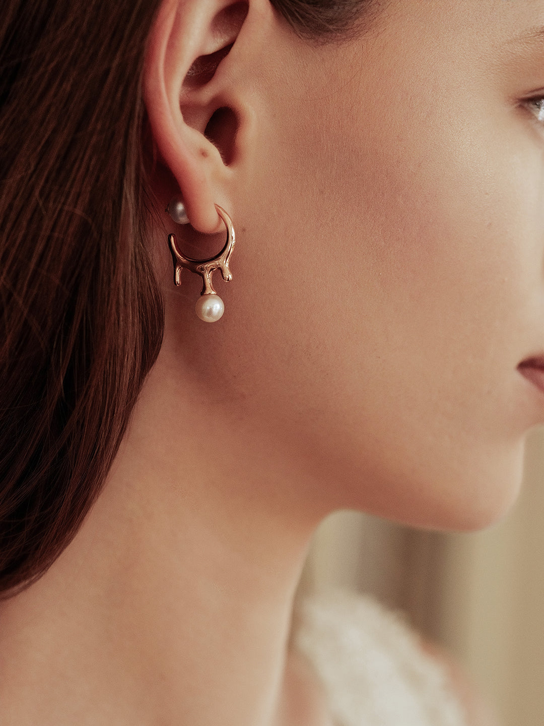 Top Grade Freshwater Pearl Earrings WE00651 | FLUID
