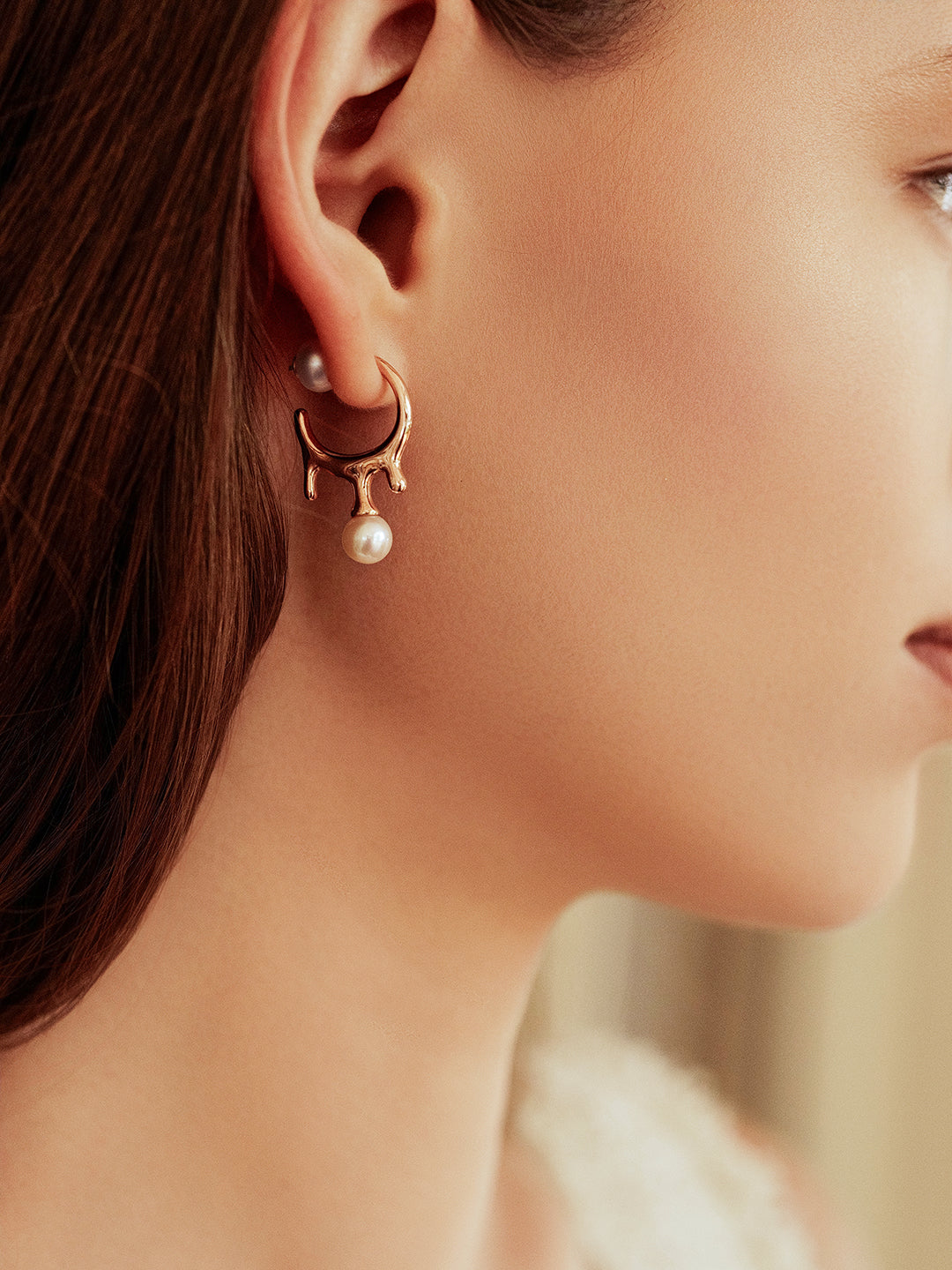 Top Grade Freshwater Pearl Earrings WE00651 | FLUID