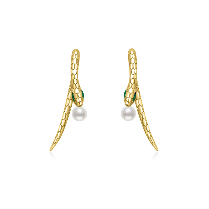 Top Grade Freshwater Pearl Earrings WE00662 | SAFARI - PEARLY LUSTRE