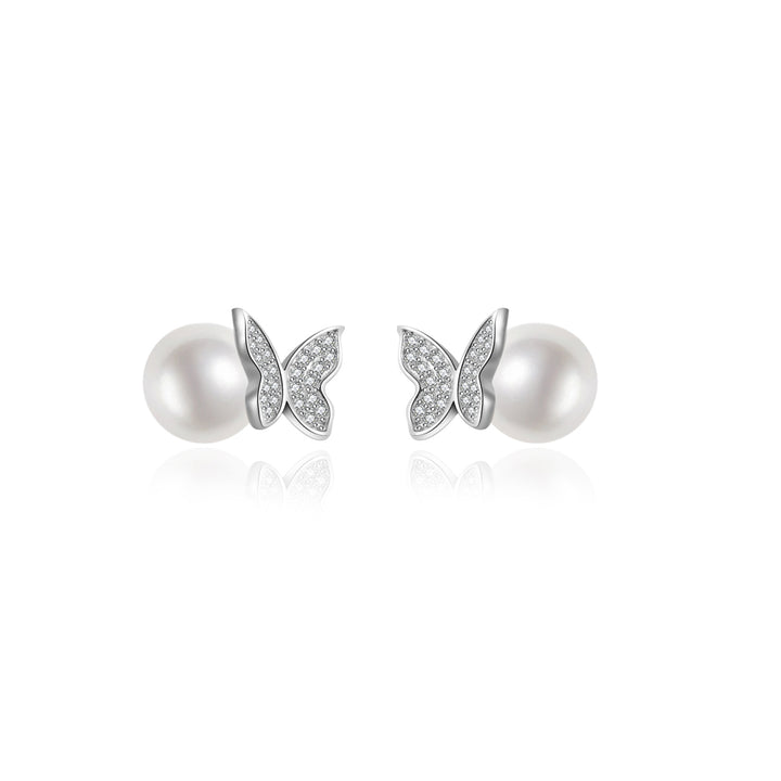 Top Grade Freshwater Pearl Earrings WE00691 | GARDENS - PEARLY LUSTRE