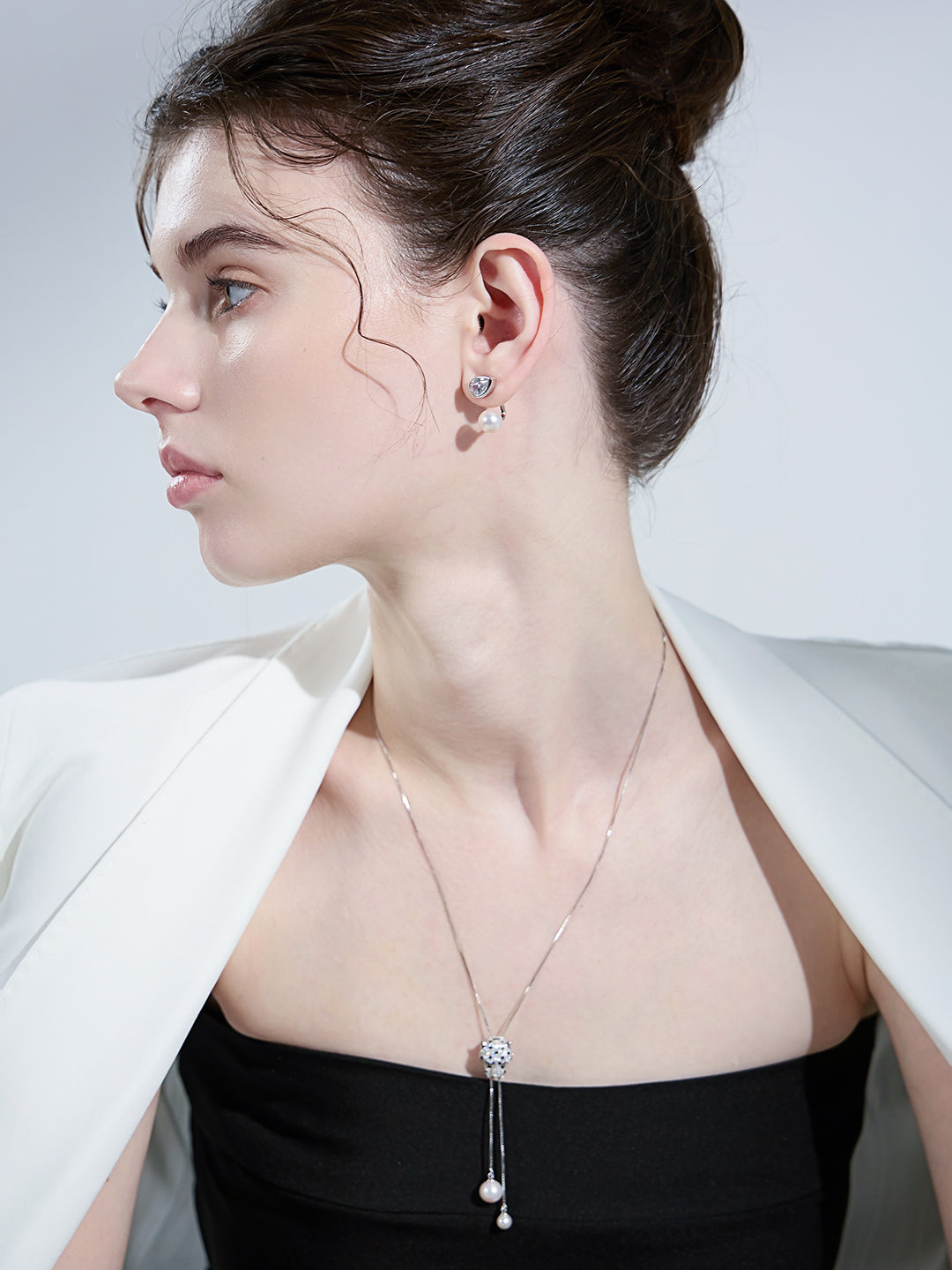 Top Grade Freshwater Pearl Earring WE00694 | EVERLEAF