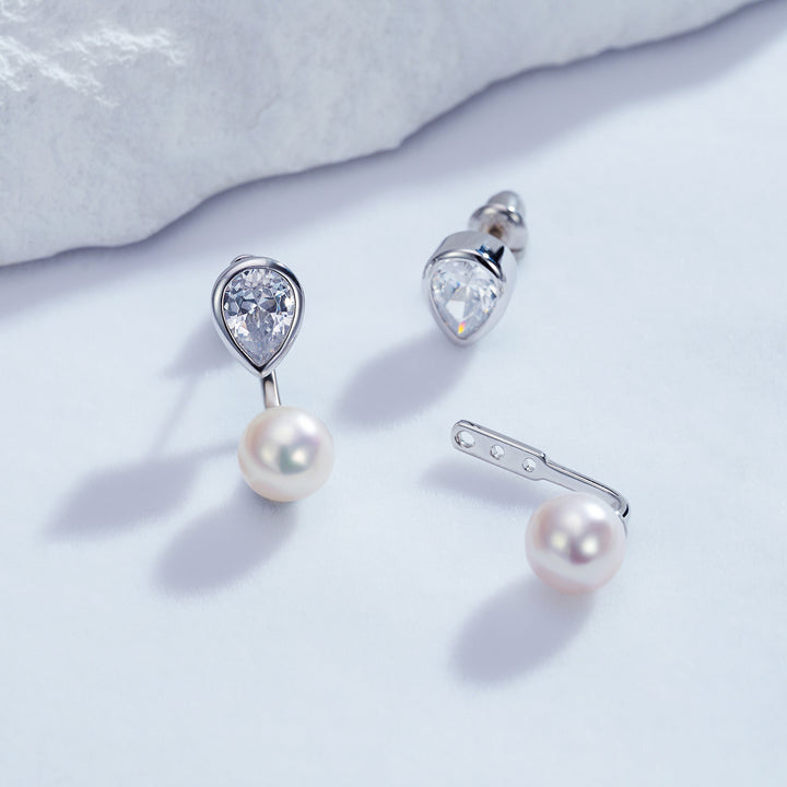 Top Grade Freshwater Pearl Earring WE00694 | EVERLEAF