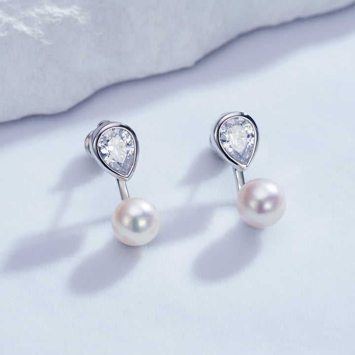 Top Grade Freshwater Pearl Earring WE00694 | EVERLEAF