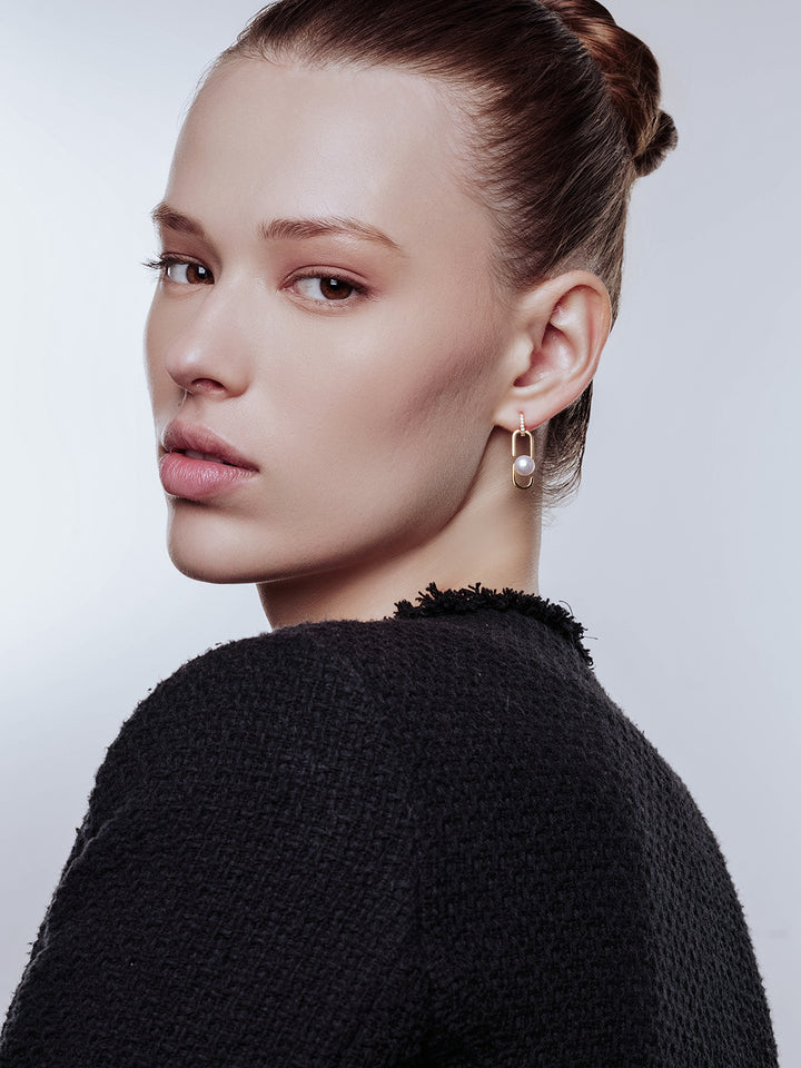 Freshwater Pearl Earrings WE00695 | CONNECT