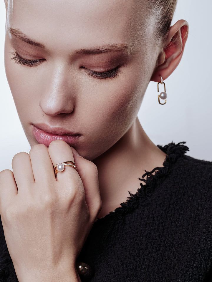 Freshwater Pearl Earrings WE00695 | CONNECT