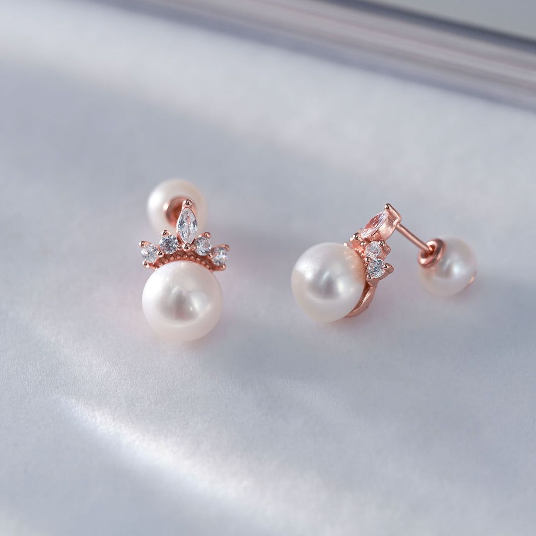Wonderland Freshwater Pearl Earrings WE00698 - PEARLY LUSTRE