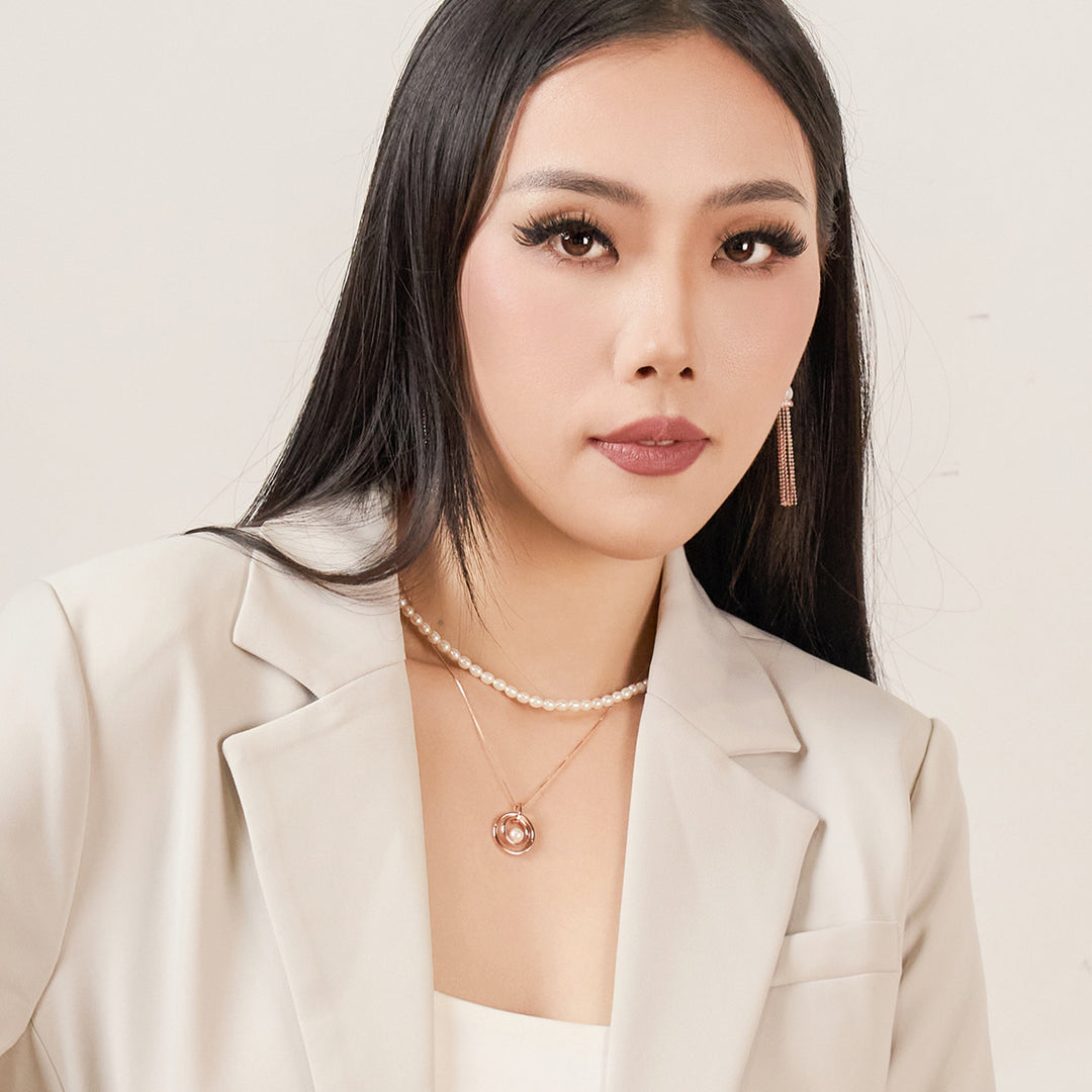 Top Grade Freshwater Pearl Necklace WN00622 | CONNECT - PEARLY LUSTRE
