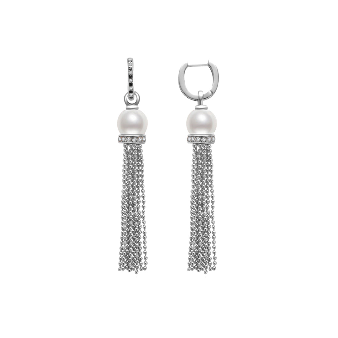 Top Lustre Freshwater Pearl Earrings WE00727 | SAFARI - PEARLY LUSTRE