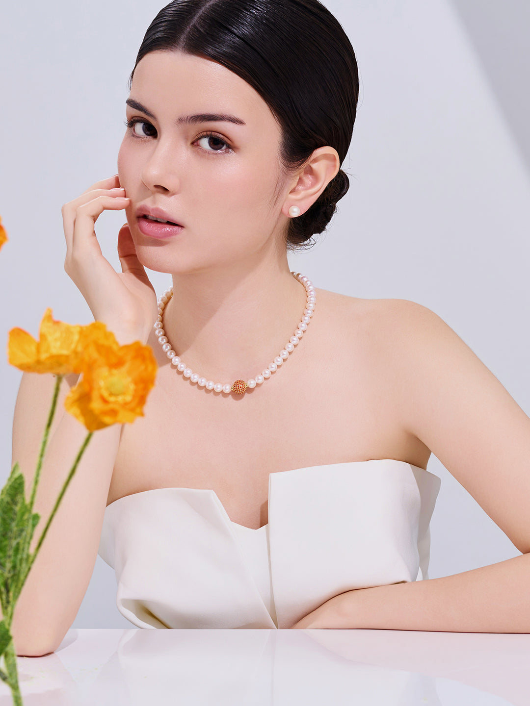 Kalung Mutiara Air Tawar Luar Biasa WN00869 | POSSIBILITIES