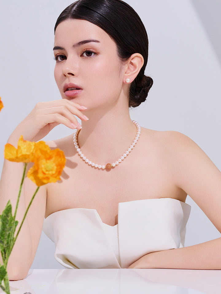 Kalung Mutiara Air Tawar Luar Biasa WN00869 | POSSIBILITIES