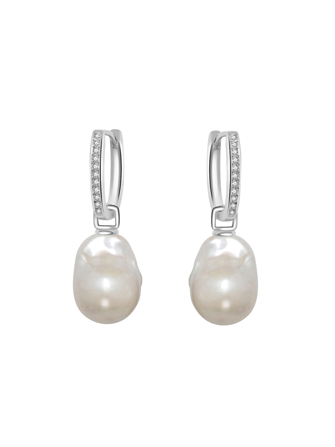 Pendientes de Perlas de Agua Dulce Baroque WE00709 | RHYTHM