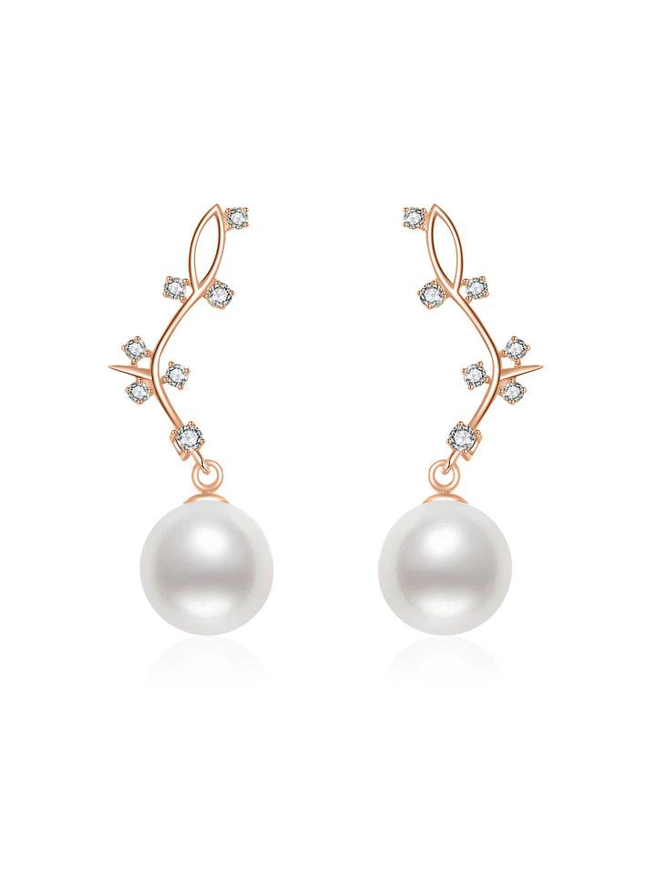 Anting-anting Mutiara Air Tawar Gred Teratas WE00724 | BERbintang