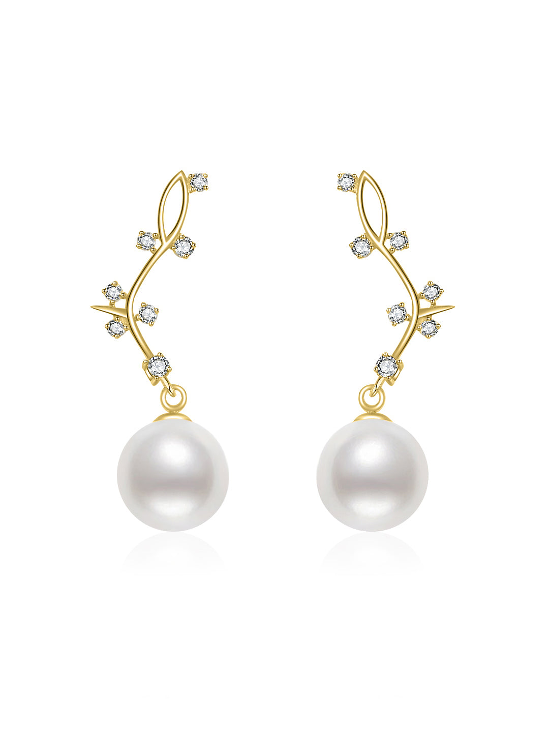 Top Grade Freshwater Pearl Earrings WE00725 | STARRY