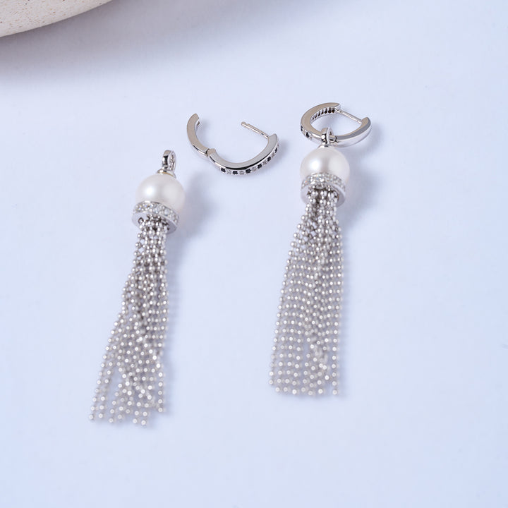 Top Lustre Freshwater Pearl Earrings WE00727 | SAFARI