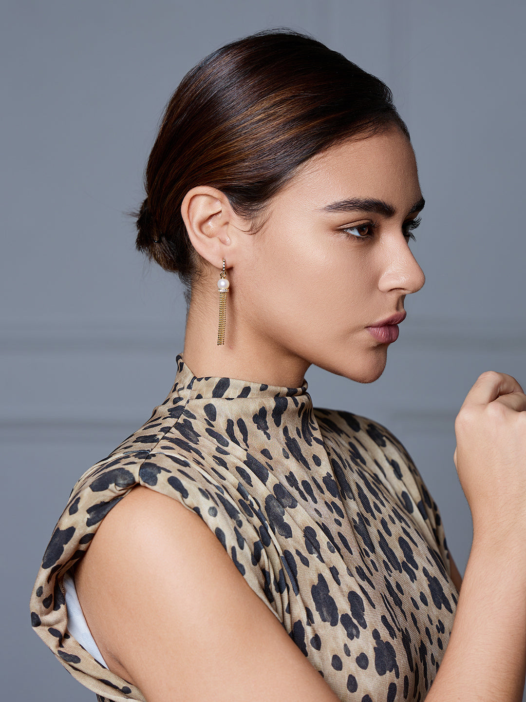 Top Lustre Freshwater Pearl Earrings WE00728 | SAFARI