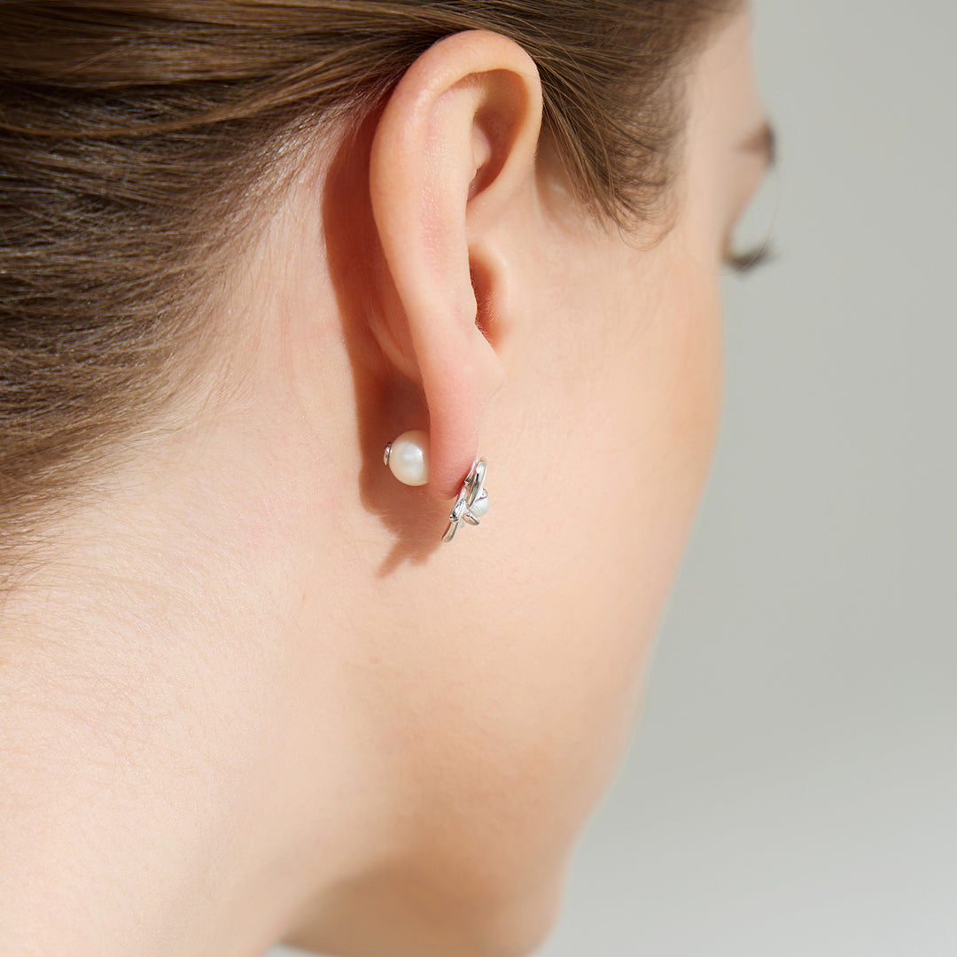 Top Grade Freshwater Pearl Earrings WE00780 | ORCHID