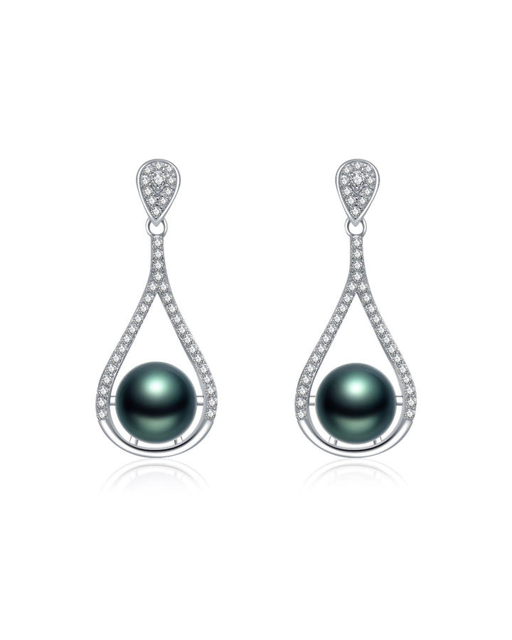 Tahitian Pearl Earrings WE00783