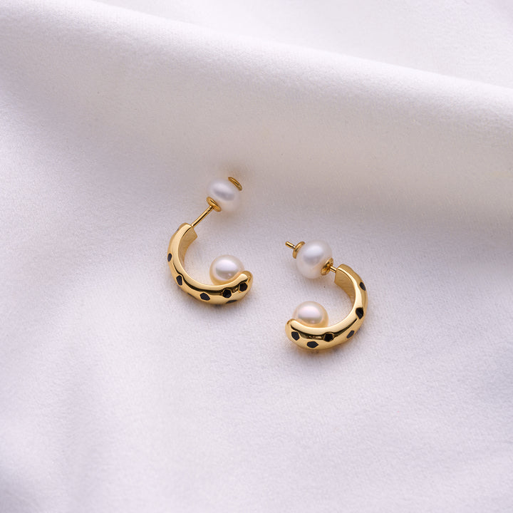 Elegent Freshwater Pearl Earrings WE00790 | SAFARI