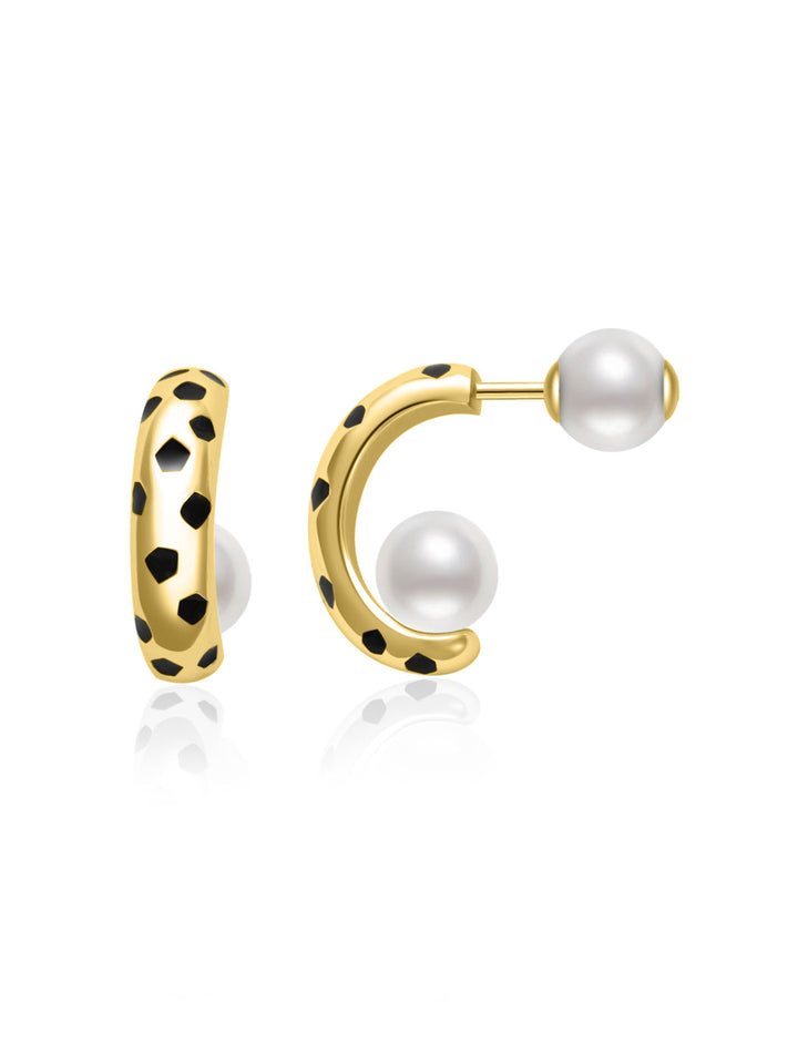 Eleganti orecchini di perle d'acqua dolce WE00790 | SAFARI