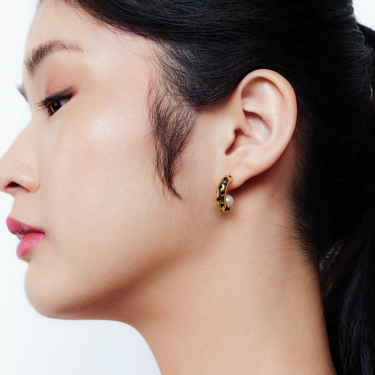 ピアス LAZY DAWN Pearl in the shell earring Pearl Earrings – LELET NY