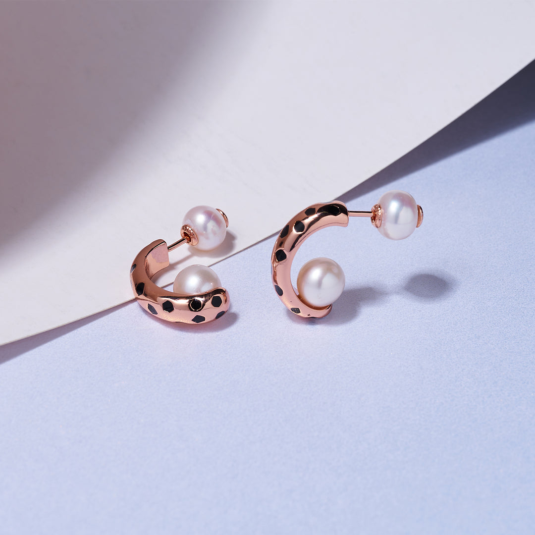 Freshwater Pearl Earrings WE00791 | SAFARI