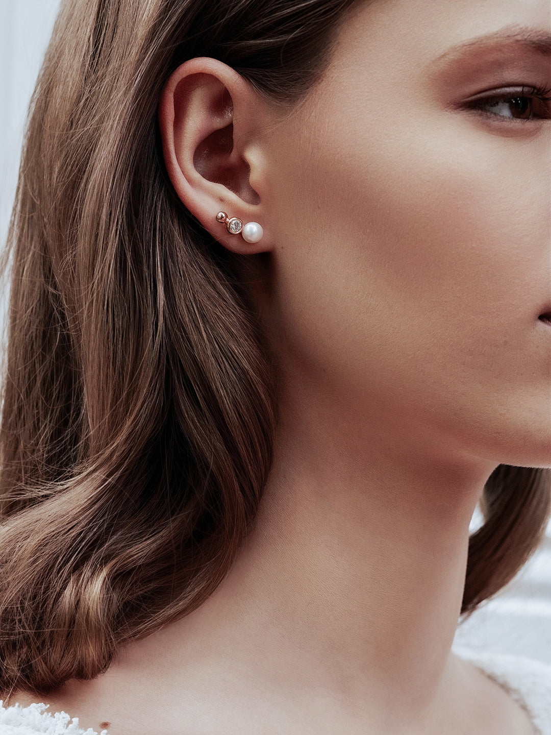 Top Grade Freshwater Pearl Earrings WE00792| BUBBLE