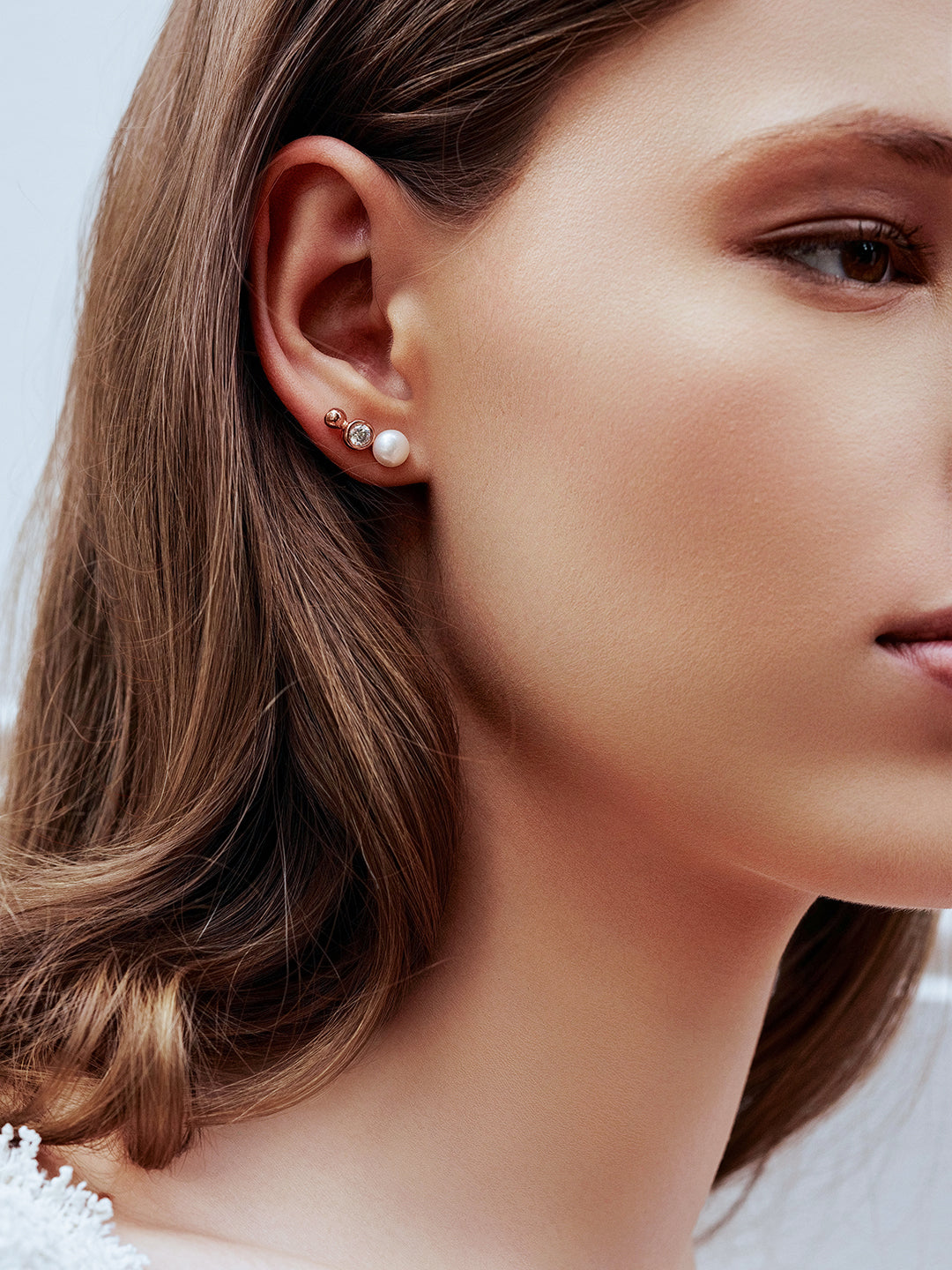 Top Grade Freshwater Pearl Earrings WE00792| BUBBLE