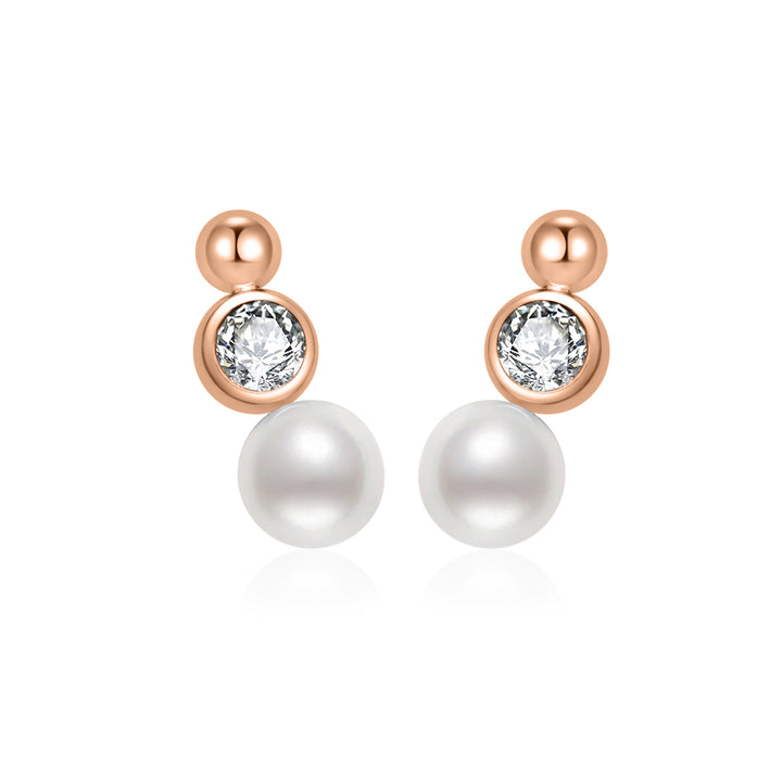 Top Grade Freshwater Pearl Earrings WE00792| BUBBLE