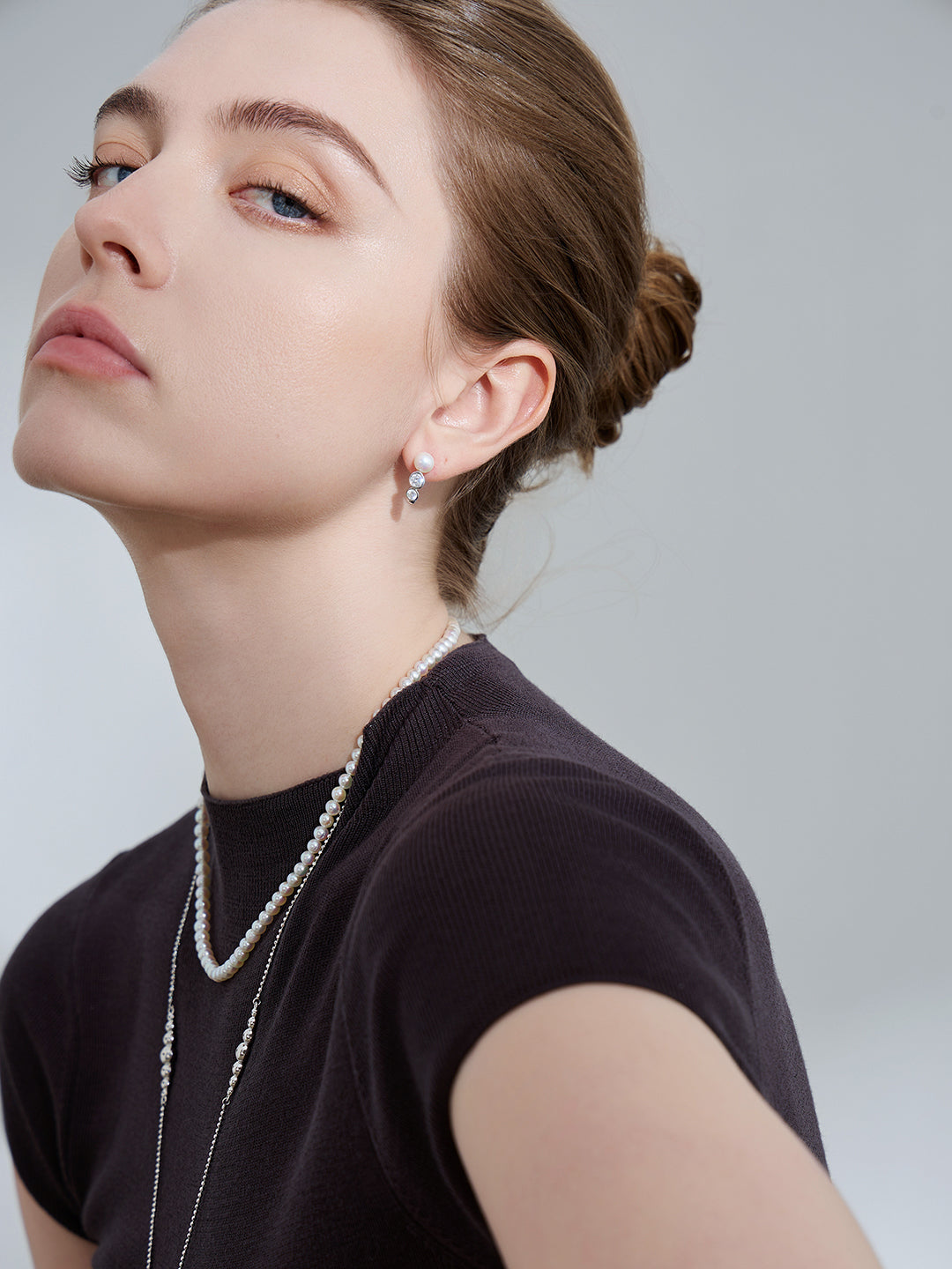 Top Grade Freshwater Pearl Earrings WE00794| BUBBLE