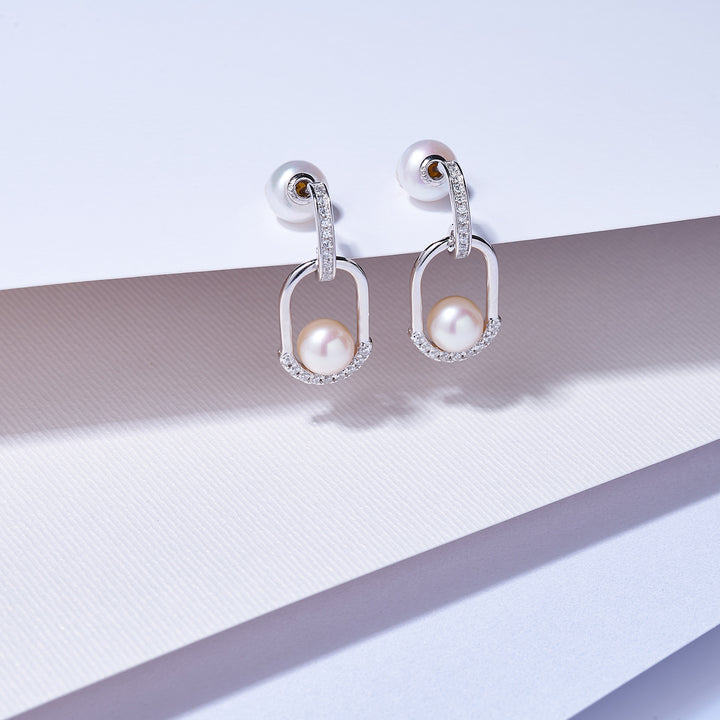 Top Grade Freshwater Pearl Earrings WE00797 | CONNECT