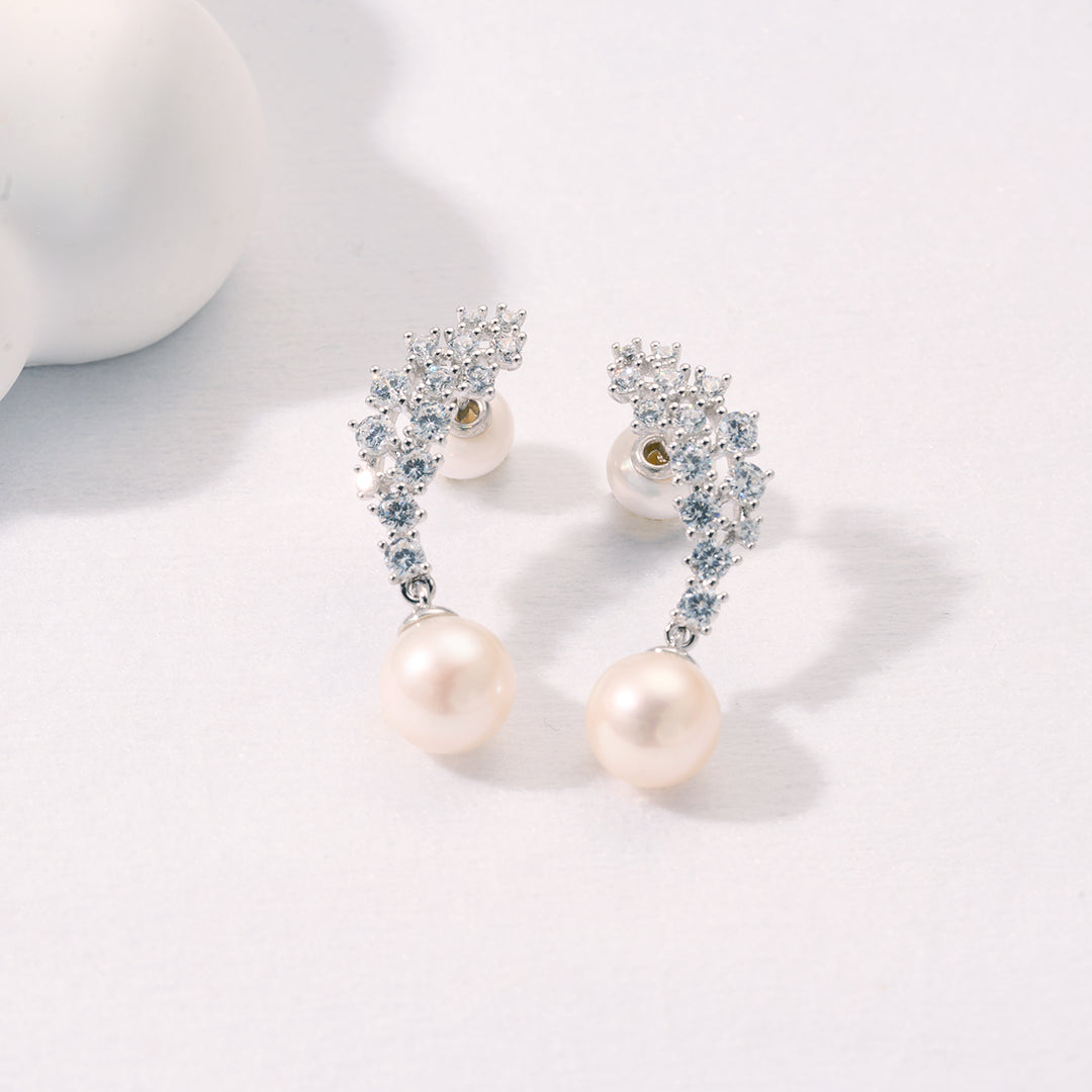 Top Grade Freshwater Pearl Earrings WE00807 | CELESTE