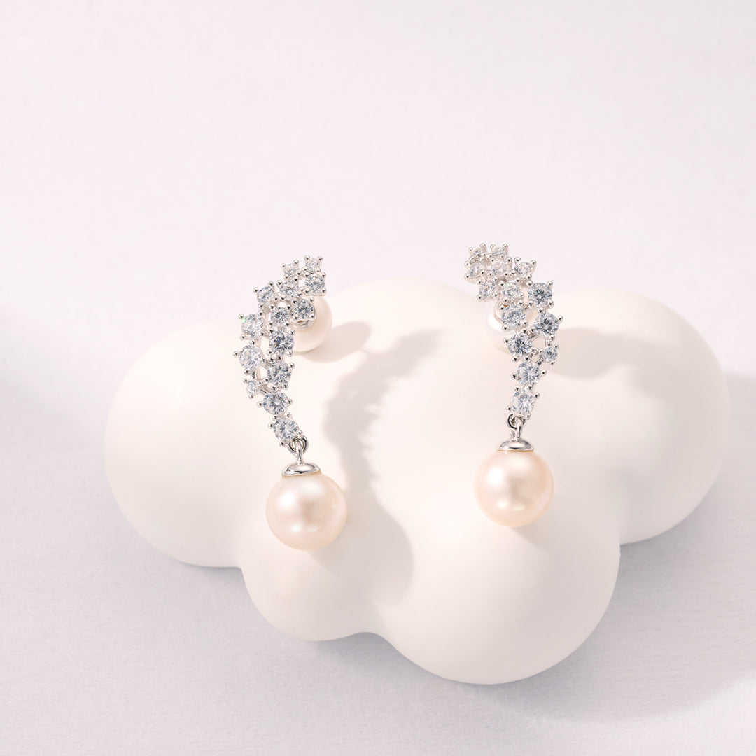 Top Grade Freshwater Pearl Earrings WE00807 | CELESTE