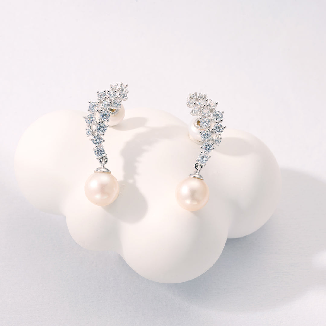 Top Grade Freshwater Pearl Earrings WE00807 | CELESTE