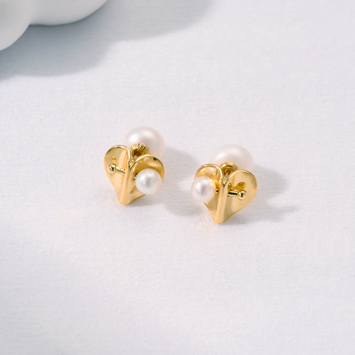 Anting-anting Mutiara Air Tawar Gred Teratas WE00808 | CINTA